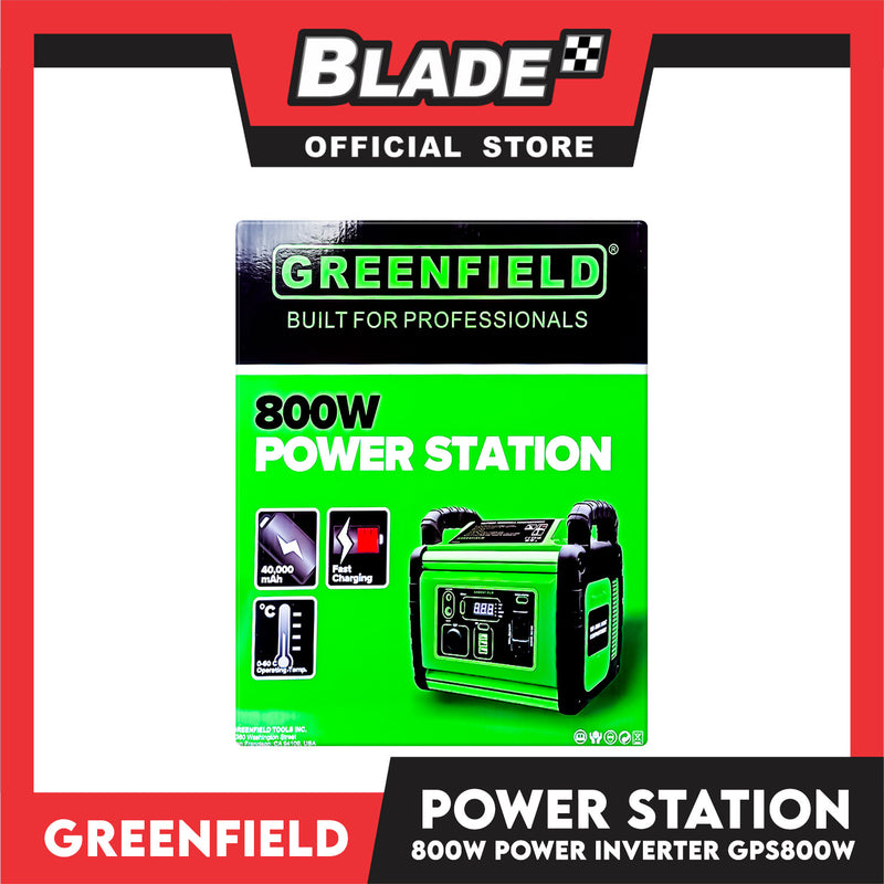 Greenfield 800W Lead-acid Power Station 40,000 Mah GPS800W