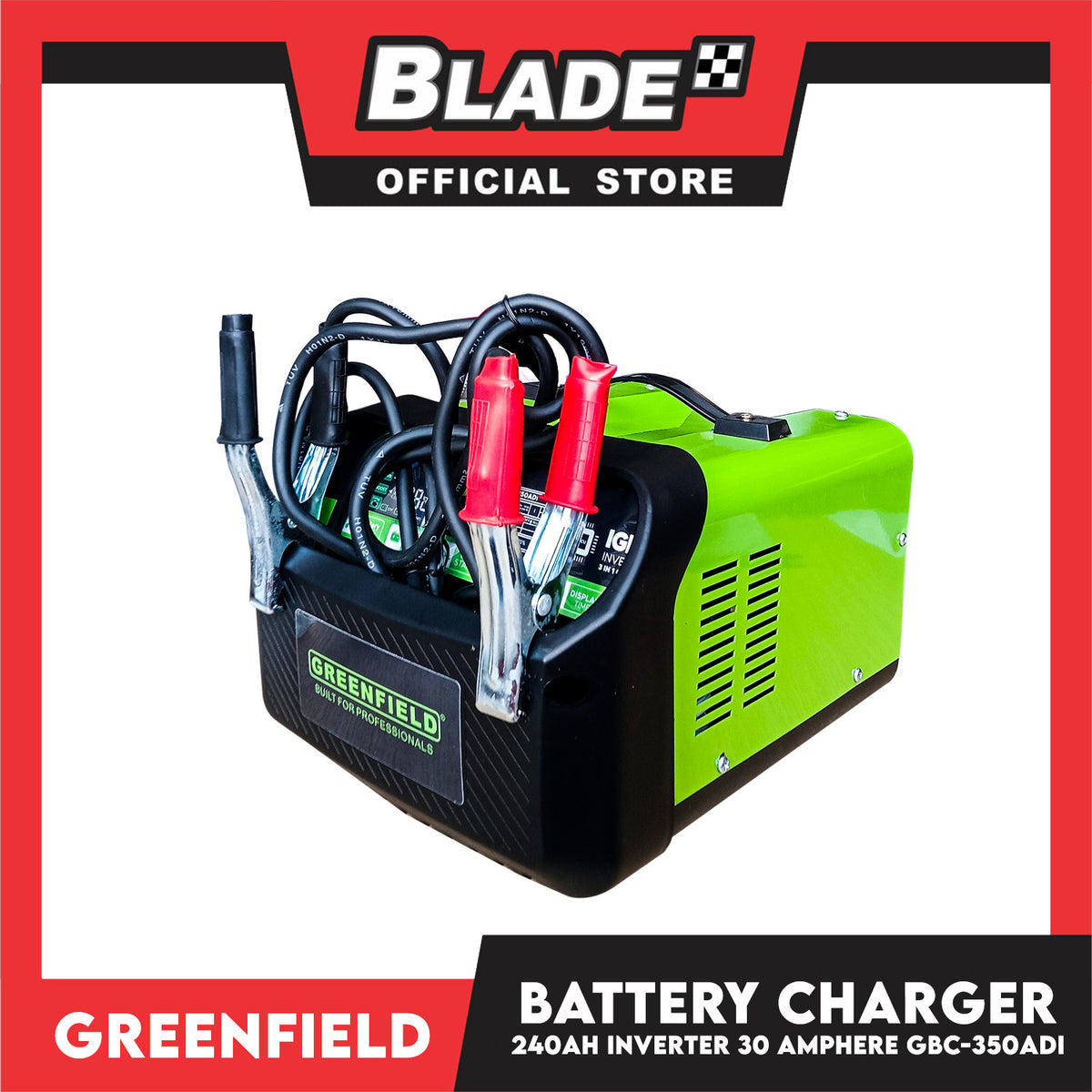 Greenfield Digital Inverter Battery Charger 240Ah  IGBT 3-in-1 Charger GBC-350ADI