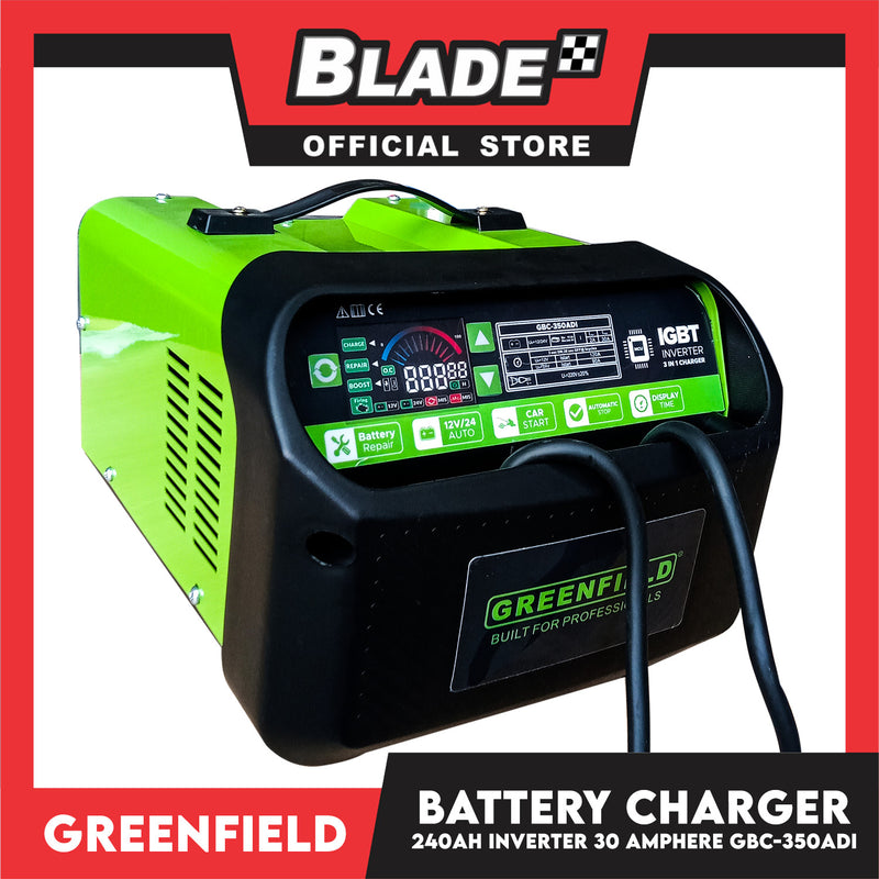 Greenfield Digital Inverter Battery Charger 240Ah  IGBT 3-in-1 Charger GBC-350ADI