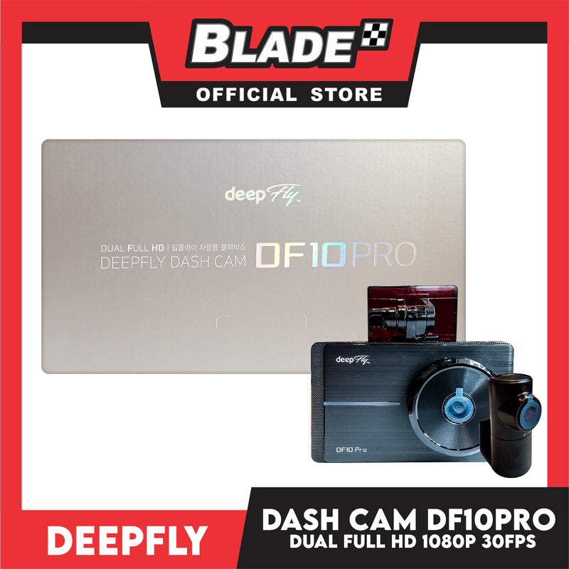DeepFly Dash Cam DF10 Pro Dual Full HD DVR Car Camera