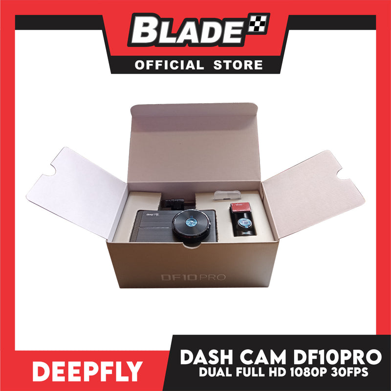 DeepFly Dash Cam DF10 Pro Dual Full HD DVR Car Camera