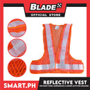 Reflectorize Vest Neon Orange JA-20 High Visibility, Breathable, Lightweight, Comfortable, Easy to wear
