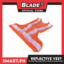 Reflectorize Vest Neon Orange JA-20 High Visibility, Breathable, Lightweight, Comfortable, Easy to wear