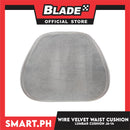 Wire Velvet Waist Mesh Lumbar Back Support Cushion for Car Seat JA-14