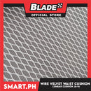 Wire Velvet Waist Mesh Lumbar Back Support Cushion for Car Seat JA-14