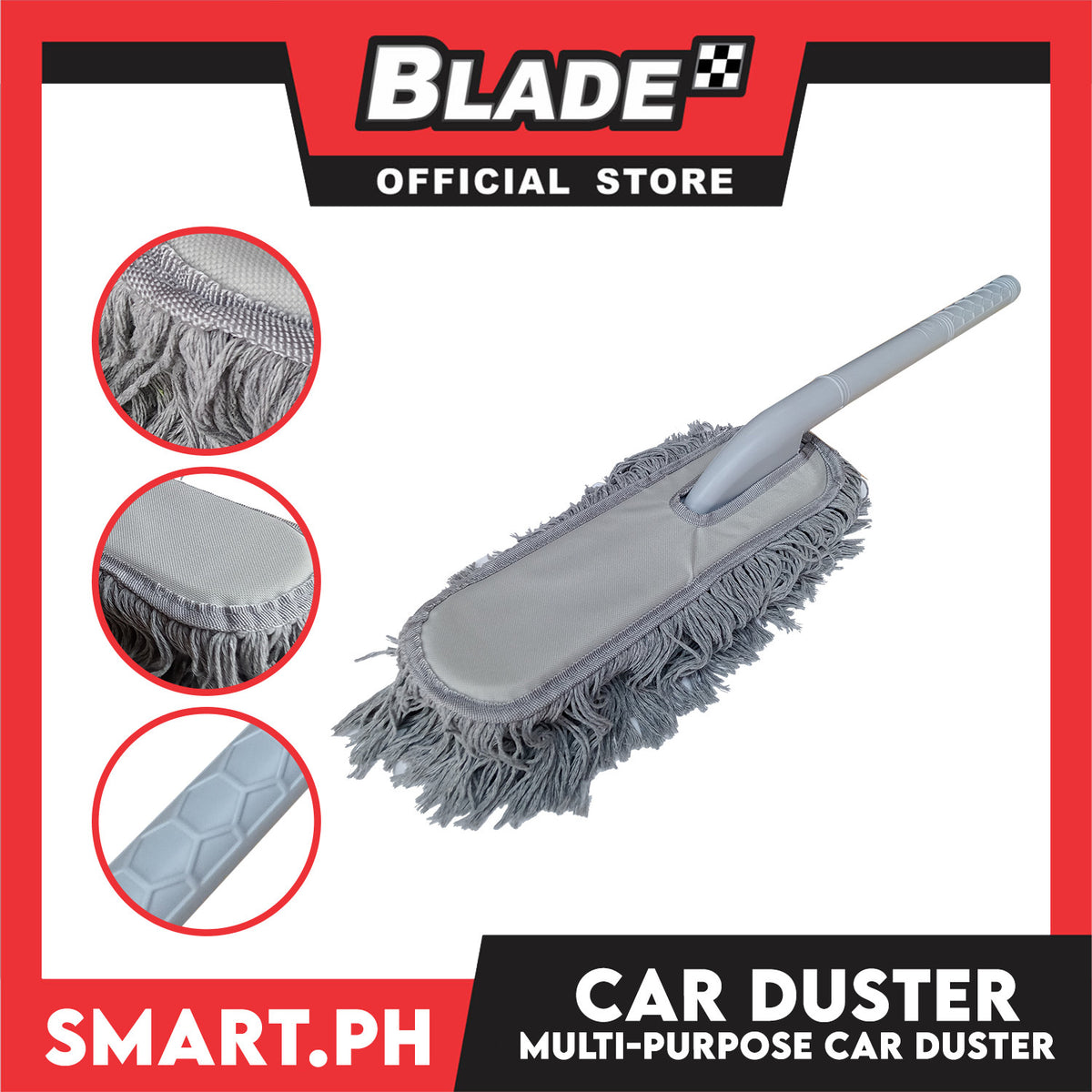 Multi-Purpose Car Duster Plastic Holder 68cm long