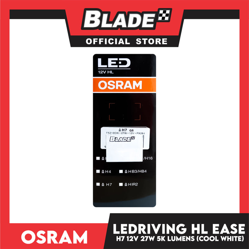 Osram LEDRIVING HL EASE 5000lm 12V 27W H7 F5210CW (Cool White)