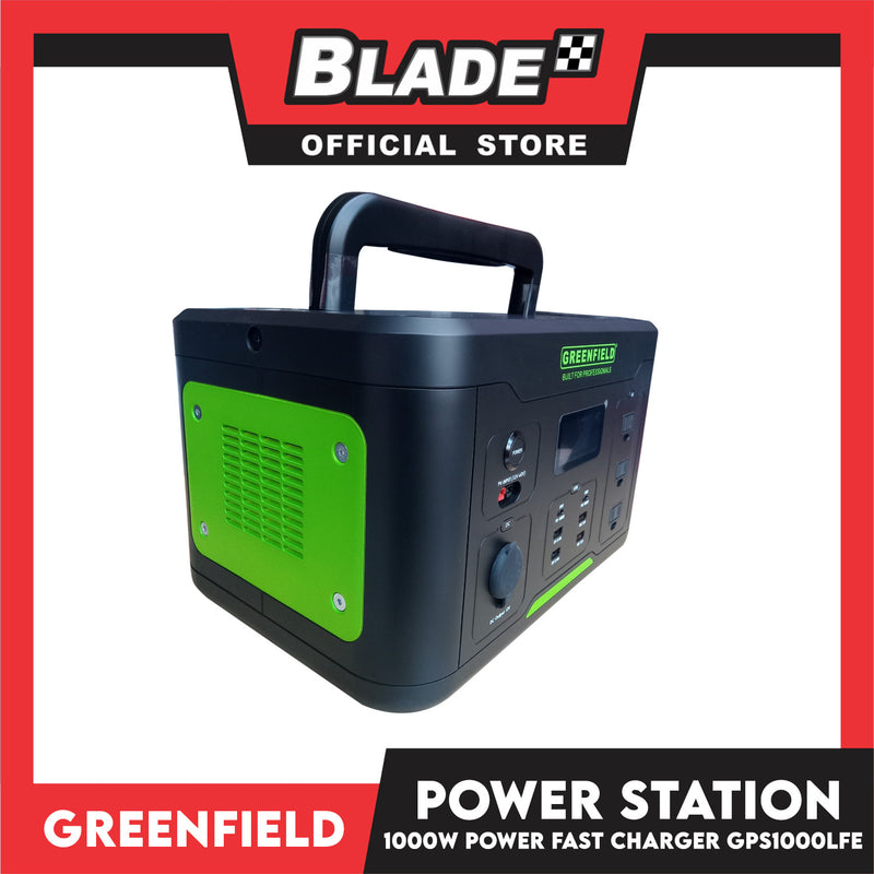 Greenfield LFE Power Station 1000W with Wireless Charging GPS1000LFE
