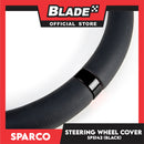 Sparco Steering Wheel Cover SPS142BK 38cm Diameter (Black)