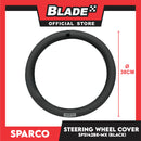 Sparco Steering Wheel Cover SPS142BK-MX 38cm Diameter (Black with Metal Silver)