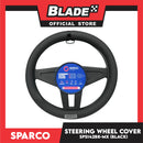 Sparco Steering Wheel Cover SPS142BK-MX 38cm Diameter (Black with Metal Silver)