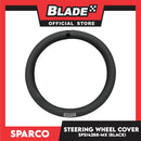 Sparco Steering Wheel Cover SPS142BK-MX 38cm Diameter (Black with Metal Silver)