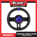 Sparco Steering Wheel Cover SPS142BL 38cm Diameter (Black with Blue)