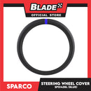 Sparco Steering Wheel Cover SPS142BL 38cm Diameter (Black with Blue)