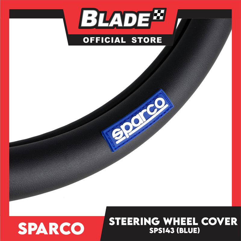 Sparco Steering Wheel Cover SPS143 37-39cm Diameter (Blue)