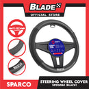 Sparco Steering Wheel Cover SPS150BK 37-39cm Diameter (Black)