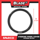 Sparco Steering Wheel Cover SPS150BK 37-39cm Diameter (Black)