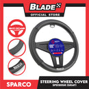 Sparco Steering Wheel Cover SPS150GR 37-39cm Diameter (Black/Gray)