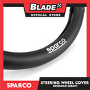 Sparco Steering Wheel Cover SPS150GR 37-39cm Diameter (Black/Gray)