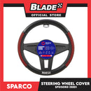 Sparco Steering Wheel Cover SPS150RD 37-39cm Diameter (Black/Red)