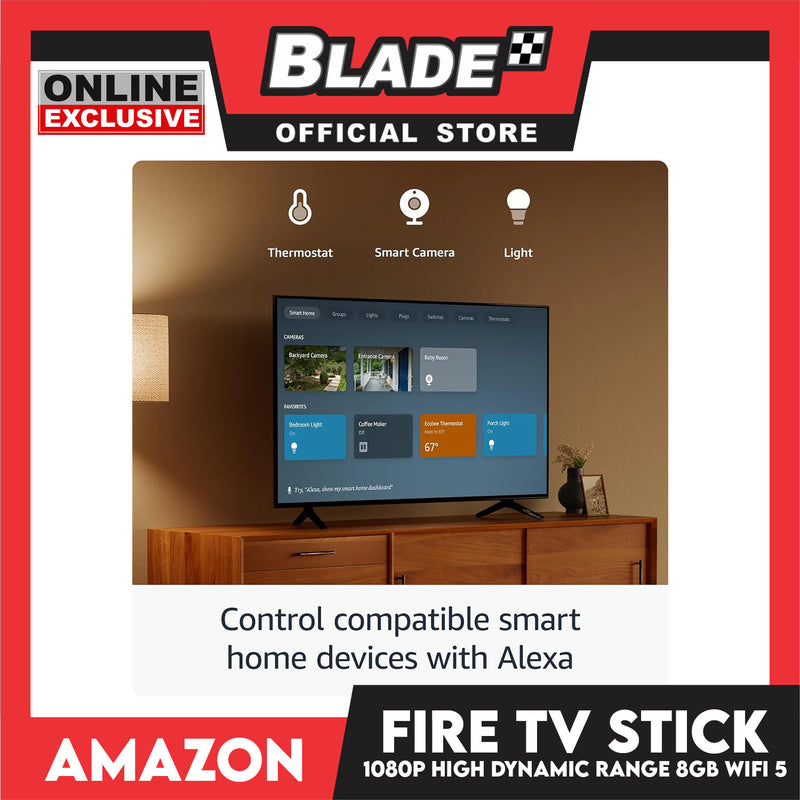 Amazon Fire TV Stick HD 8GB Wi-Fi 5 Streaming | blade.ph