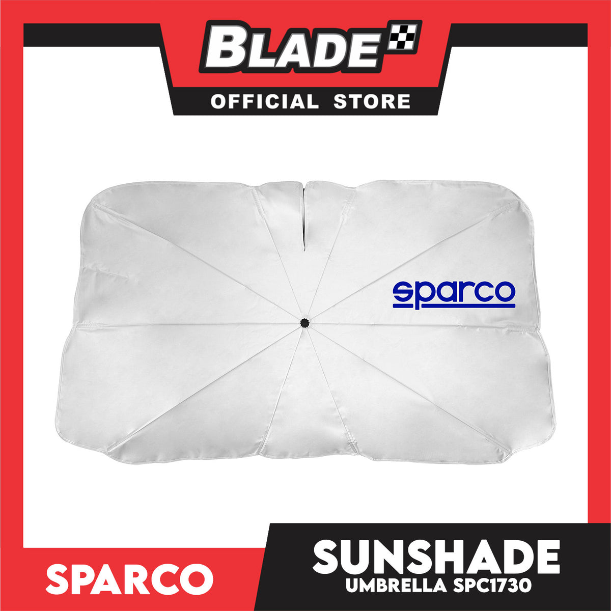 Sparco Car Sunshade Umbrella Type SPC1730