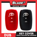Dub Car Key Cover 2 Button Vios/Yaris (Assorted Color)
