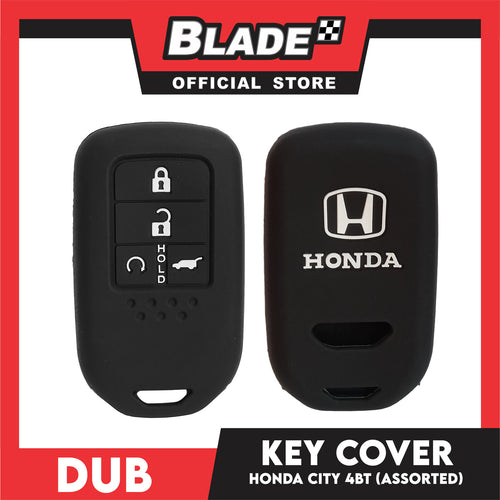 Dub Car Key Cover 4 Button Honda City (Assorted Color)