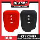 Dub Car Key Cover 3 Button Vios/Yaris (Assorted Color)