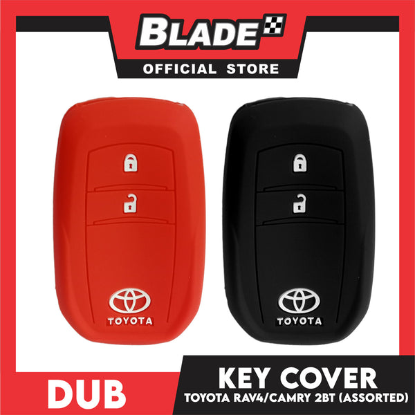 Dub Car Key Cover 2 Button Rav4/Camry (Assorted Color)