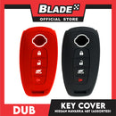 Dub Car Key Cover 4 Button Nissan Navara (Assorted Color)