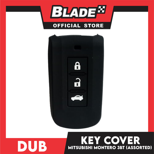 Dub Car Key Cover 3 Button Mitsubishi Montero (Assorted Color)