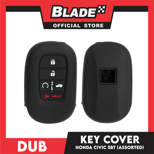 Dub Car Key Cover 5 Button Honda Civic (Assorted Color)