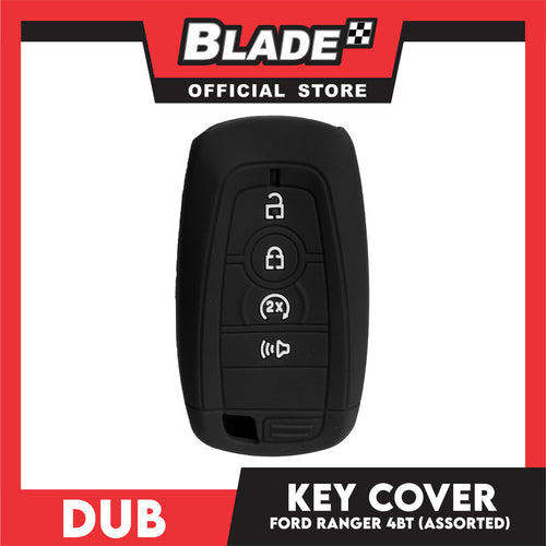 Dub Car Key Cover 4 Button Ford Ranger (Assorted Color)