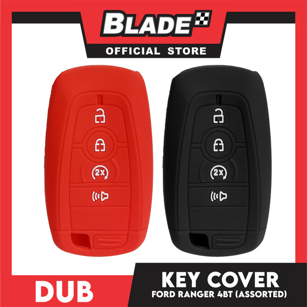 Dub Car Key Cover 4 Button Ford Ranger (Assorted Color)