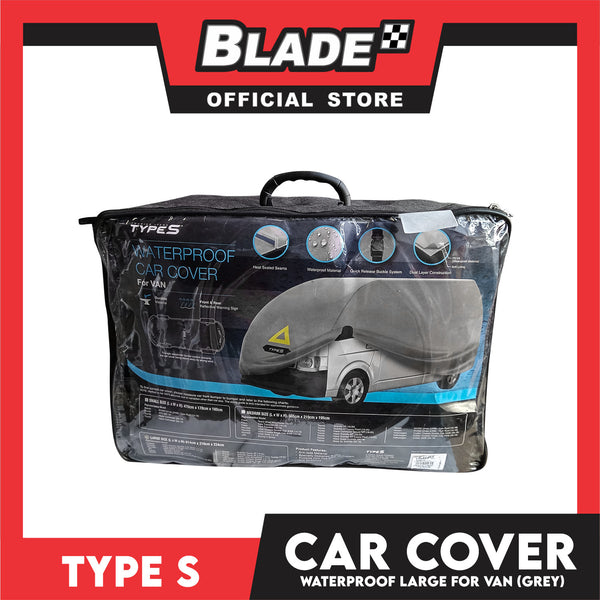Type S Car Cover Waterproof Van Large