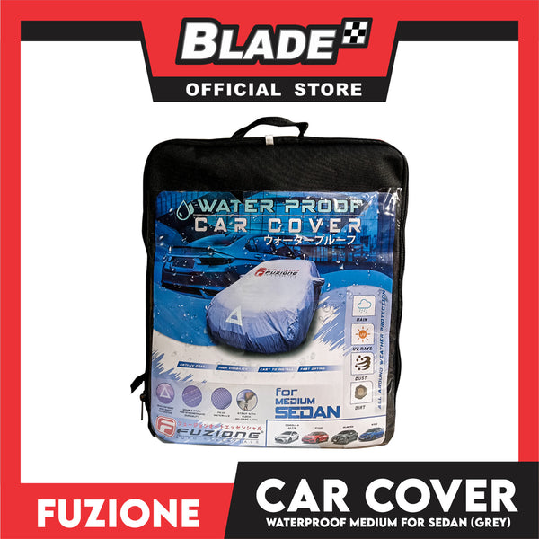 Fuzione Car Cover Waterproof (Medium) with Reflector FCC-200