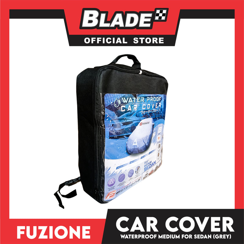Fuzione Car Cover Waterproof (Medium) with Reflector FCC-200