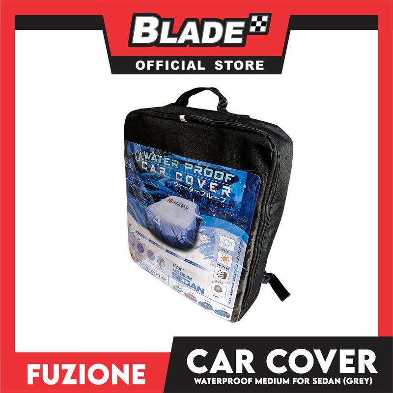 Fuzione Car Cover Waterproof (Medium) with Reflector FCC-200