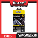 Dub Type-A + Type-C Car Charger 60W DCC-AC203