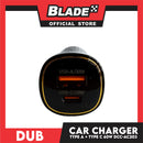 Dub Type-A + Type-C Car Charger 60W DCC-AC203