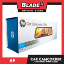 HP Car Camcorder Rearview Mirror f799w 2-Way with Free SanDisk Ultra 64gb  Micro SD Card