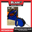 Retractable Dog Leash 11.5ft (3M) Cord with One Button Lock and Release for Up to 25lbs. Dog and Cats