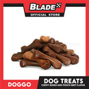 Doggo Dog Treats Chewy Bones Mini Pouch 80 grams, 10 pcs. (Beef Flavor) Treats Mini for Your Dog