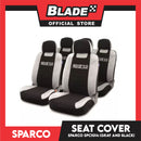 Sparco Car Seat Covers SPC1014 (Gray/Black) Auto Interior Accessories