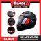Blade Helmet Full Face HD-09B Black Matte Large