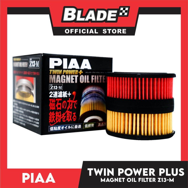 Piaa Twin Power Magnet Oil Filter Z13-M -Premium Quality Engine Oil Filter from Japan