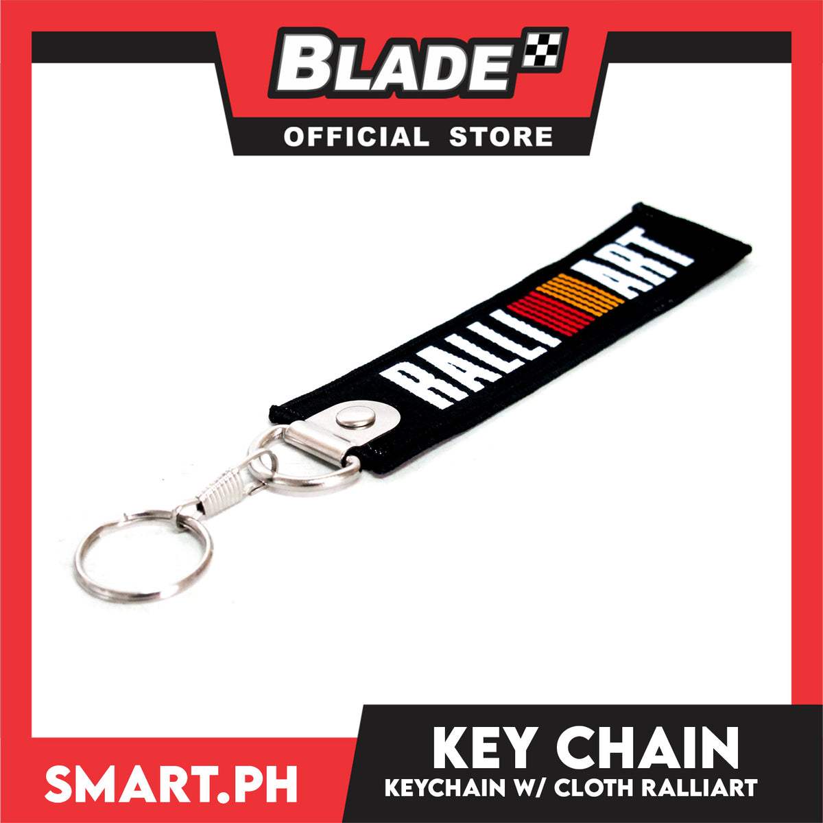 Blade Keychain Cloth Tag Ralliart