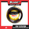 JS Steering Wheel Cover Noble Grab 370mm Carbon/Black/Red