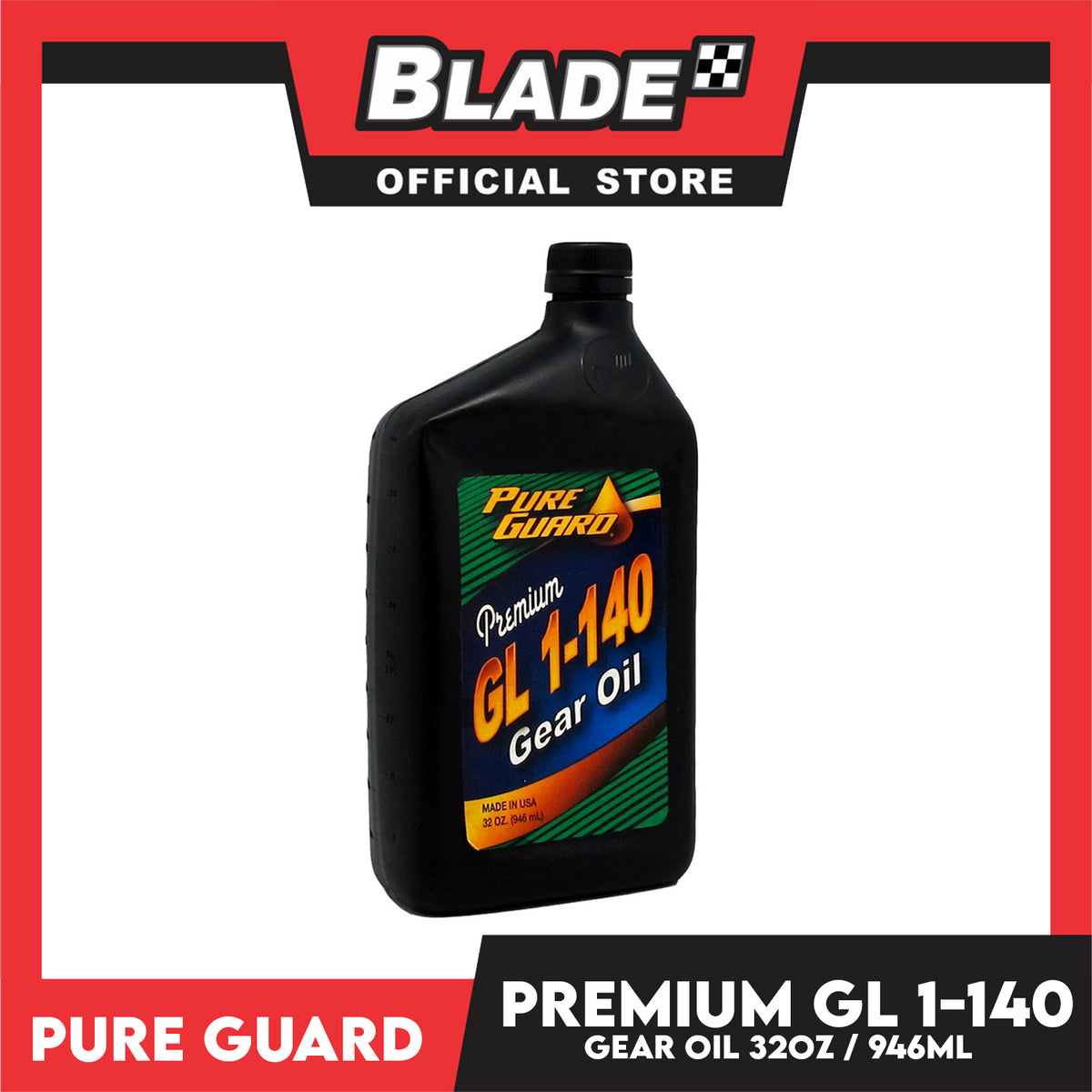 Pure Guard Premium GL- 1-140 Gear Oil 946ml